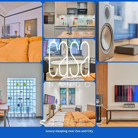 Casanando Premium Suites - Hifi Lofts In Ruhiger Zoo - Und Citylage Leipzig Exteriör bild